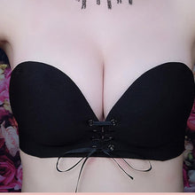 High Quality Women Sexy invisible Bra Women Bandage Pull Rope Seamless Push Up Invisible Bra Sujetadores Invisibles Mujer #23 GS