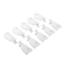 10PC Plastic Nail Art Soak Off Cap Clip UV Gel Polish Gel Nail Polish Remover Wrap Tool Anne GS