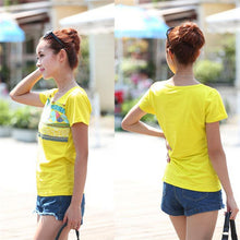 Hot   Summer Cotton T Shirt Loose Short-sleeved T-shirt Printed Large Size Retro National Style top 31059 GS