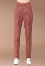 Hot  Women Solid Harem Pants Elastic Waist Solid Color Trousers  Summer Fashion Casual Single Pant Pantalon 31682 GS
