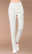 Hot  Women Solid Harem Pants Elastic Waist Solid Color Trousers  Summer Fashion Casual Single Pant Pantalon 31682 GS