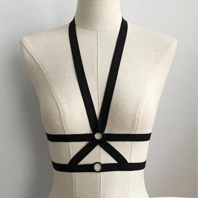 Hot Selling Crop Tops For Women Sexy New   Adjustable Bandage Hollow Out Backless sexy Tops Cropped Women #419 GS