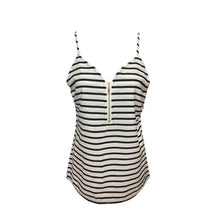 Hot Selling Women Sling Sleeveless Tank Tops Sexy V-Neck Striped Short Camisole Ladies Vest 3Colors #25 GS