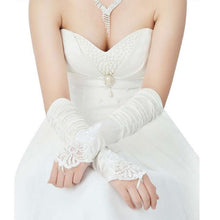 Hot Selling Women gloves For Gloves With Nice Beadings Elbow Length Gloves For Women Female Gloves GS