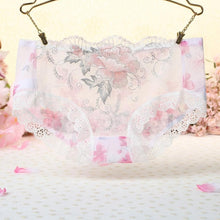 Hot Sexy Women's Lace Floral Print Underwear Women Panties Low Waist Briefs Lingerie Hot Ladies bragas mujer &28 GS