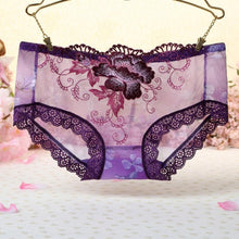 Hot Sexy Women's Lace Floral Print Underwear Women Panties Low Waist Briefs Lingerie Hot Ladies bragas mujer &28 GS