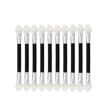 selling 12Pcs Makeup Double-end Eye Shadow Eyeliner Brush Sponge Applicator Tool  GS