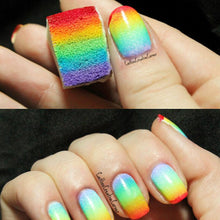 selling Nail Art Sponges Stamping Polish Template Transfer Manicure DIY Tool Sponge Plastics Material Anne GS