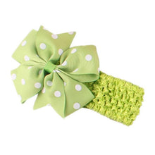 Kids-Hairbands 10Color Hair Accessories Fashion Headbands Girls Flower Cute Cloth Head Wear Hair Bow Wave Headband GS