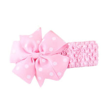 Kids-Hairbands 10Color Hair Accessories Fashion Headbands Girls Flower Cute Cloth Head Wear Hair Bow Wave Headband GS