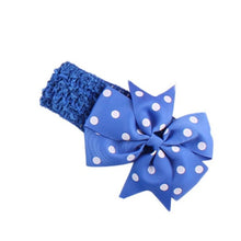Kids-Hairbands 10Color Hair Accessories Fashion Headbands Girls Flower Cute Cloth Head Wear Hair Bow Wave Headband GS