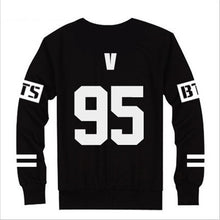 Kpop BTS Bangtan Boys JUNG KOOK JHOPE JIN JIMIN V SUGA Sweatshirt Suit Black Autumn long sleeve hoody Outerwears Clothing 70102 GS
