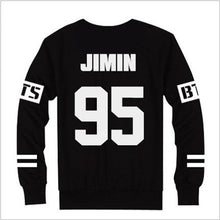 Kpop BTS Bangtan Boys JUNG KOOK JHOPE JIN JIMIN V SUGA Sweatshirt Suit Black Autumn long sleeve hoody Outerwears Clothing 70102 GS