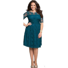 L-XXXL Big Size Dress Women Fashion    Sexy Lace Mini Women Dress plus size women clothing Ladies Dresses GS