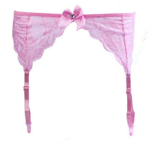 Lace Garters Sexy Low Waist Garters Belts Lace Bowknot Stockings Garters Belts Sexy Black Red White Pink Belts for Stockings #23 GS