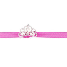 LandFox  Fashion Children's Elastic Force Women Hair Bands Princess Baby Girl Pearl Crown Hairband GS