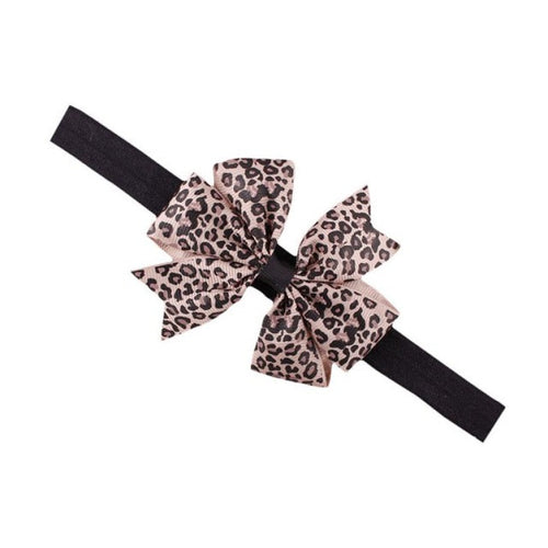 LandFox Children's Elastic Hair Bands 10 Color  Lovely Force Baby Girls Headbands Princess Baby Bowknot Hair Accessories GS