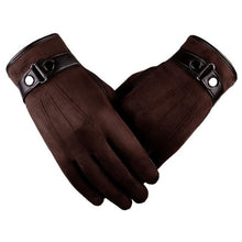 Men's Fashion Faux Suede Gloves Screen Gloves Male Military Guantes Anti Slip Men Warm Motorcycle Driving Gloves GS