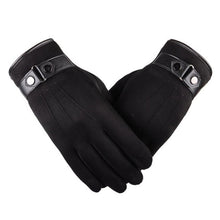 Men's Fashion Faux Suede Gloves Screen Gloves Male Military Guantes Anti Slip Men Warm Motorcycle Driving Gloves GS