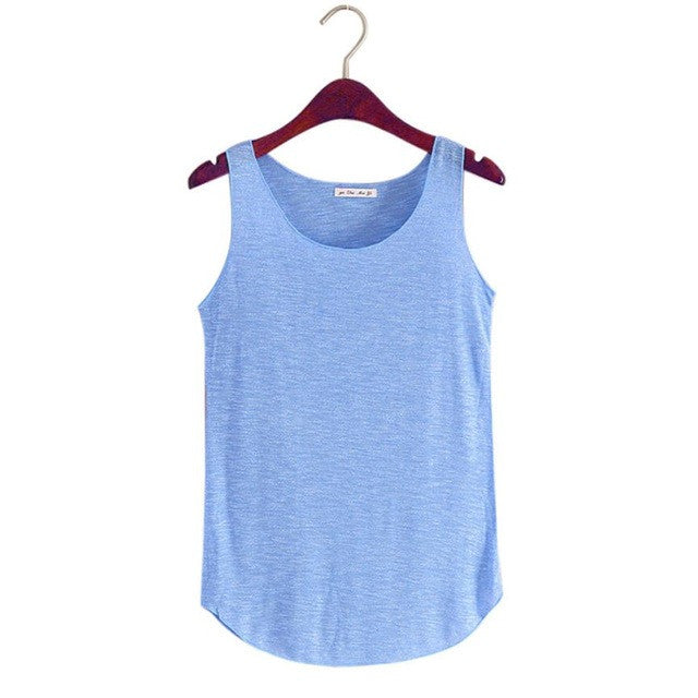 Multicolor Women   workout Fitness Vest Singlets O Neck Sleeveless Tank Tops Women Shirts Female Camisole Femme GS