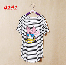 NEW Striped Printed Anchor owl lip women T-shirts short Sleeve t shirts Stretch Cotton tees tops 4185 GS