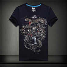 New  Men Print T-shirt Creative Personality 3D Animal Print Men T Shirt Short Sleeve Male Casual Tee Tops Plus Size 71182 GS