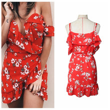 New  European Fashion Elegant Sexy Dress V-neck Vestidos Spaghetti Strap Off The Shoulder Slim Beach Bohemian Women Dresses GS