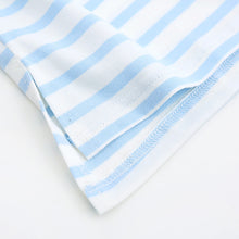 New  Fashion Japanese Style Sweet Embroidered Tie Striped T Shirts Short Sleeve Brief T-shirts Female Plus Size Women Tops GS