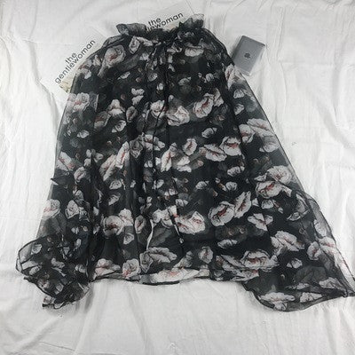 New  Fashion Korean Style Lantern Sleeve Floral Chiffon Blouse Sweet Blusas Sexy Shirt Elegant Women Tops Plus Size 72720 GS