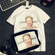 New  Fashion Short Sleeve T-shirts Plus Size Cool Girl Letter Print Tops Casual Female t shirts Women tshirts 72463 GS