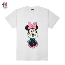 New  Fashion Short Sleeve T-shirts Plus Size Cute Mouse Print Tops S-XL Casual Female t shirts O-neck Women tshirts 72461 GS