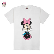 New  Fashion Short Sleeve T-shirts Plus Size Cute Mouse Print Tops S-XL Casual Female t shirts O-neck Women tshirts 72461 GS