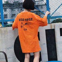 New  Fashion Summer Dark Style Letter Rose Floral Print T Shirts Short Sleeve T-shirts Casual Women Tops Plus Size 72642 GS