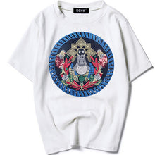 New  Fashion T Shirts Female Short Sleeve Floral Geometric Embroidery t shirt Casual T-shirts Women Tops Tee Plus Size 72649 GS
