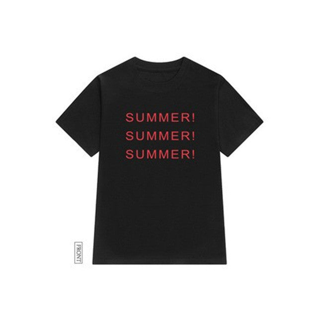 New  Fashion Women T shirts Letter SUMMER Print t-shirt Casual Short Sleeve Female tops 72488 GS