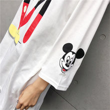 New  Women Summer Fashion Tops Cartoon "M" Letter Print T Shirt Plus Size Casual Woman O-Neck Short Sleeve t-shirt 72487 GS