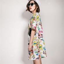 New  Women Summer Fashion Tops Sequined Cartoon Animal Print T Shirt Plus Size Woman O-Neck Short Sleeve t-shirt 72481 GS