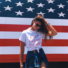 New  Women Summer Street shoot Fashion Tops European Print Letter T Shirt Woman O-Neck Short Sleeve Plus Size t-shirt 72486 GS