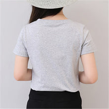 New  Women Summer T Shirt Cute Dog Letter print Fashion Short Sleeve T-shirts Tops Plus Size Female t shirts 72568 GS