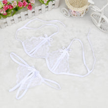 New Arrival 1set Women Lady Sexy Lingerie Lace Underwear Sleepwear G-string Lingerie 4colors ## GS
