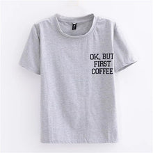 New Arrivals  Fashion Women Plus Size T shirts Funny Letter Print t-shirt Women Top Short Sleeve Female tops 72583 GS