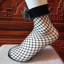 New Fashion Harajuku Sexy black fishnet short socks women Black Flower Ankle High Thin Sexy Womens Socks Meias Calcetines #417 GS