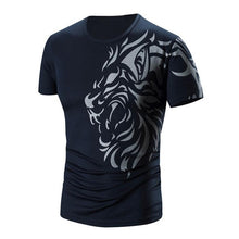 New T-shirt Men   Short Sleeve O Neck Men Clothes Print Slim Mens Cotton Tee Shirt Homme camisetas hombre #63 GS