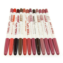 12pcs/Set Waterproof Lip Liner Pencil Long Lasting Lipliner Makeup Tools Easy to draw a delicate thin line Anne GS