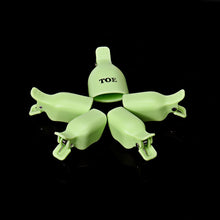 5Pcs/lot Toenail Soak Off Clip Caps Gel Nail Art Tips Reusable Clamp Remover For artificial nail remova Anne GS