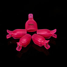 5Pcs/lot Toenail Soak Off Clip Caps Gel Nail Art Tips Reusable Clamp Remover For artificial nail remova Anne GS