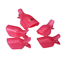 5Pcs/lot Toenail Soak Off Clip Caps Gel Nail Art Tips Reusable Clamp Remover For artificial nail remova Anne GS