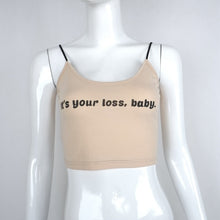 New Women T shirts Sexy Crop top Woman Club Letter Print O-neck Tops Short Sleeveless Female Plus Size Sling t shirt 72505 GS