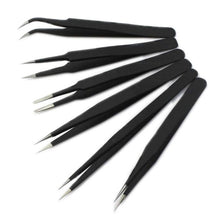 6pcs BGA Precision Tweezer Set Antistatic Tweezers Stainless Tweezers Anne GS