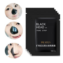 PIATEN 3pcs Blackhead Remover Black Mud Deep Cleansing Purifying Peel Acne Face Mask removedor de cravo Anne GS
